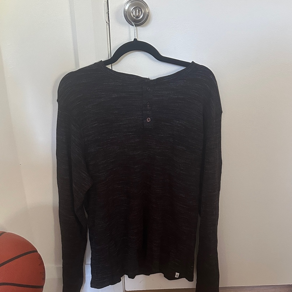 Classic Black Crewneck Sweater for Men
